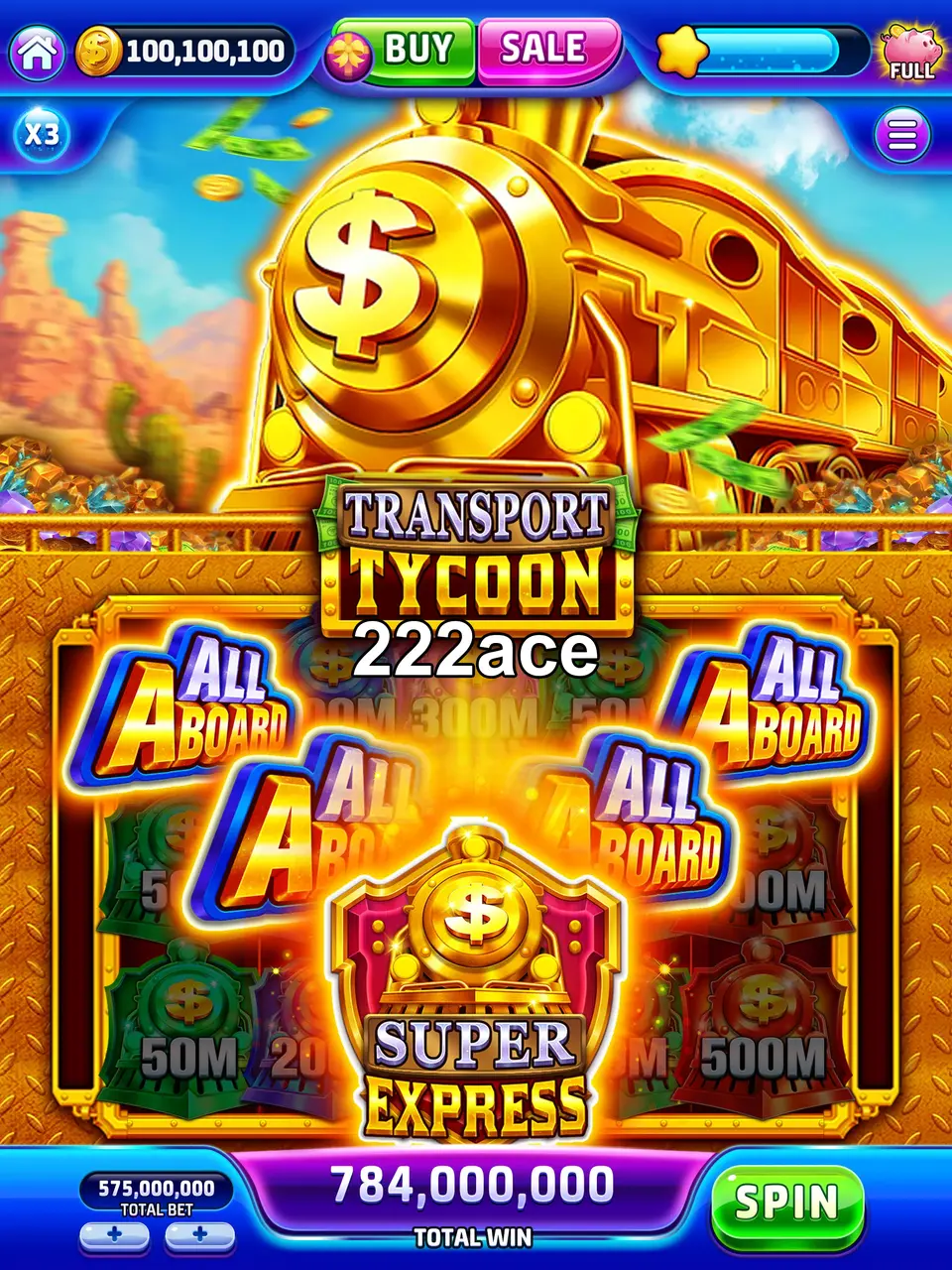 222ace Mag-login